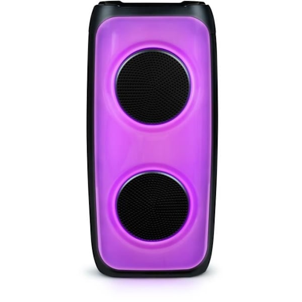 Langaton kaiutin BIGBEN PARTY - Koko M - Bluetooth - USB- ja micro SD -portit - 50W - LED-efektit Svart