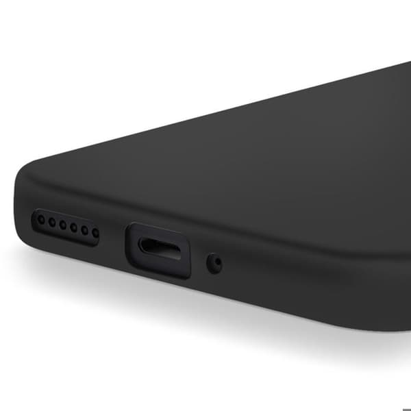 Coque - Xiaomi - Redmi Note 14 Pro/Pro Plus - Semi-rigida - Stötbeständig skydd - Soft-touch Svart Svart