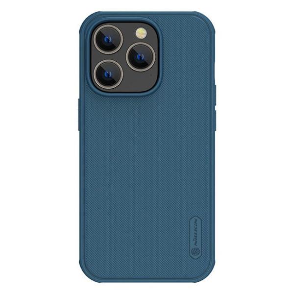 Skyddsskal - Nillkin - iPhone 16 - Super Frosted Shield Pro - Blå - Semi-stel. Blå