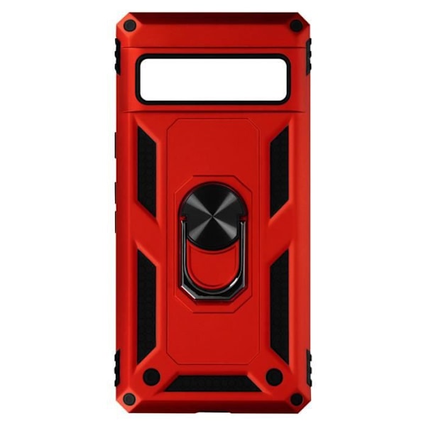 AVIZAR suojakotelo Google Pixel 7 Prolle - Ultra Rigid - punainen tukirengas Röd