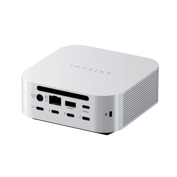 Thunderbolt 5 - SATECHI - Monitoimiasema - NVMe SSD - Lataus 140W - USB, Ethernet, Video