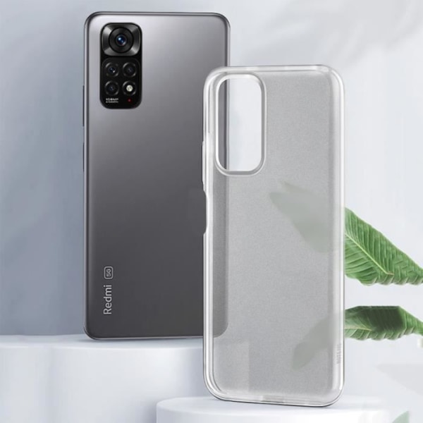 Xiaomi Redmi Note 11 og Note 11s Hybrid Case Forstærkede hjørner gennemsigtige