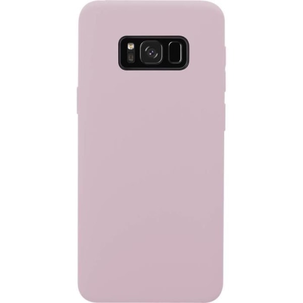 Fodral - POWDER PINK - Galaxy S8 - Soft Touch - Stel - Syntet Puderrosa