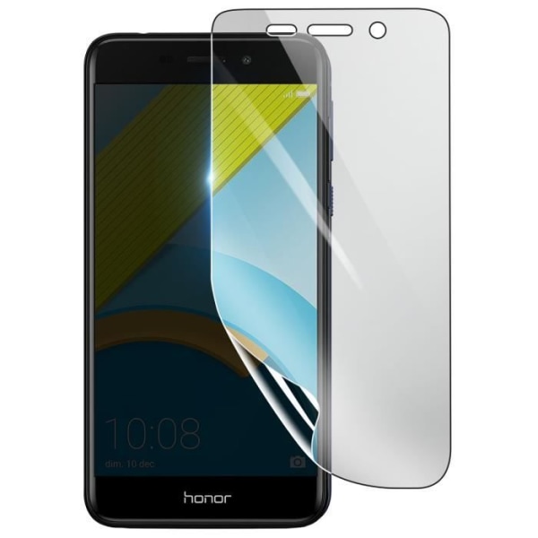 Skärmskydd - 3MK - Honor 6C - Stötsäker Hydrogel - Transparent - Reptålig Transparent