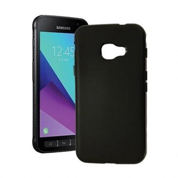 Taske til Galaxy Xcover 4/4S TPU POLYGAB MW Sort Svart