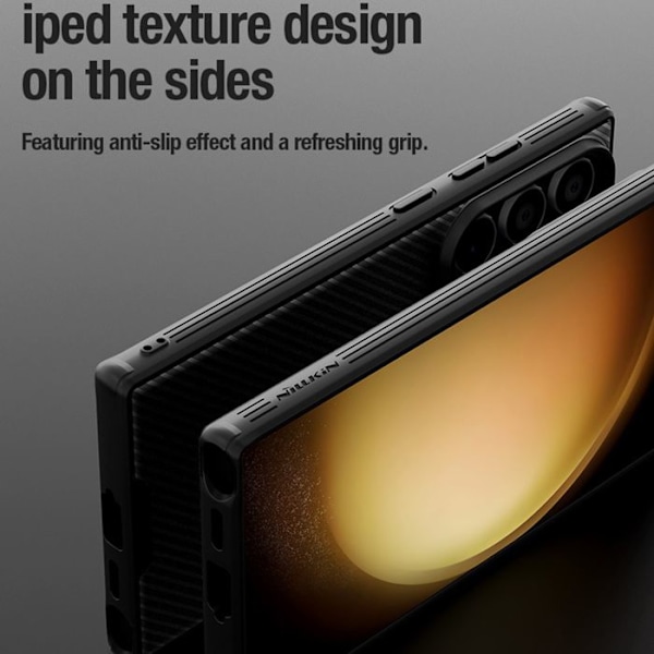 Coque til Samsung Galaxy S24 Ultra Hård Magnetisk CamShield PRO Nillkin Sort Svart