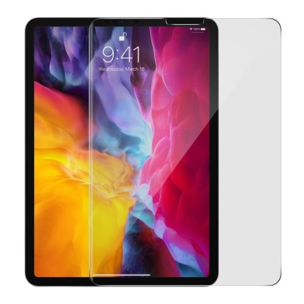 4Smarts Transparent Tempered Glass Film iPad Pro 11 2020/2018 ja Air 2020 White