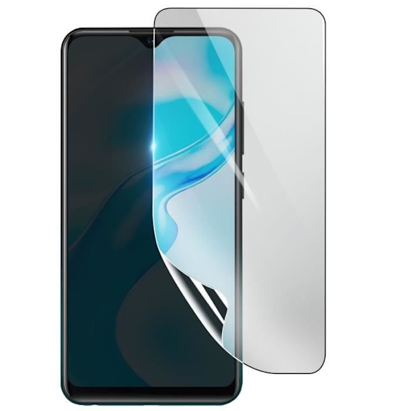 Skærmbeskytter - 3MK - Vivo Y33s - Stødsikker Hydrogel - Gennemsigtig - Ridsefast Transparent
