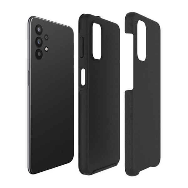 Galaxy A32 5G Hårt Ultra-Fall Anti-Fall Fodral 4M Eiger Svart Svart