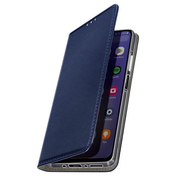 Fodral för Samsung Galaxy A26 Klämfäste Portfölj Magnetiskt Stöd Blå Natt Blå