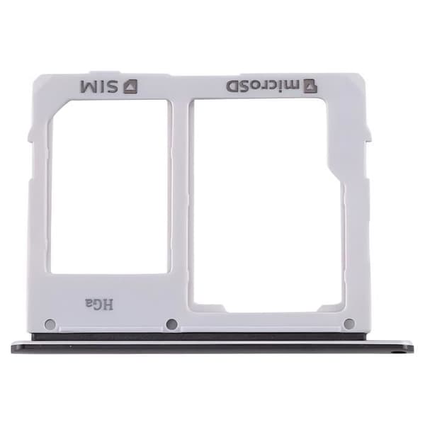 SIM-kortbakke til Samsung Galaxy Tab S5e - AVIZAR - Sort - Nano SIM - micro-SD Svart