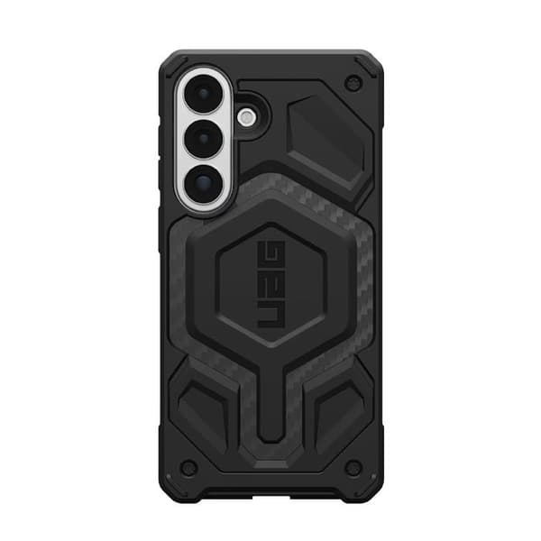 Cover til Galaxy S26 MagSafe Hexagonal Mønster Monarch Pro UAG Sort Svart