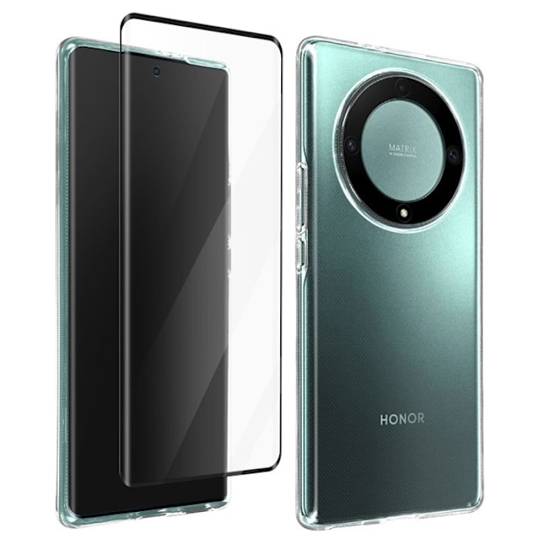 Coque varten Honor Magic 5 Lite 5G ja Lasi Karkaistu - Bigben - Musta