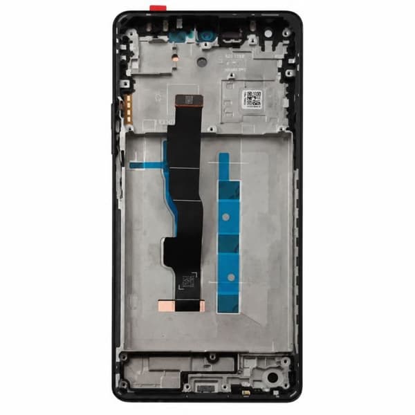 TFT-skærm med berøringsglas / Erstatningsramme til Redmi Note 13 5G Sort Svart