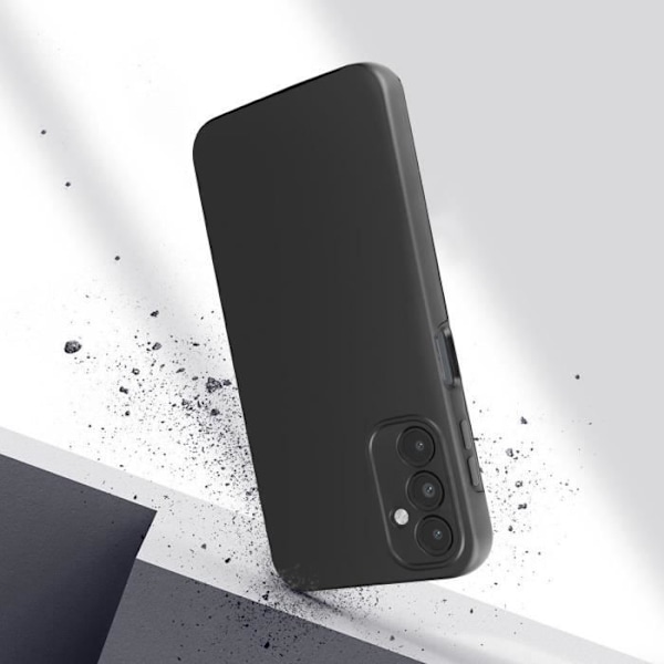 360° kotelo yhteensopiva Samsung Galaxy A14 4G ja 5G Black Case kanssa