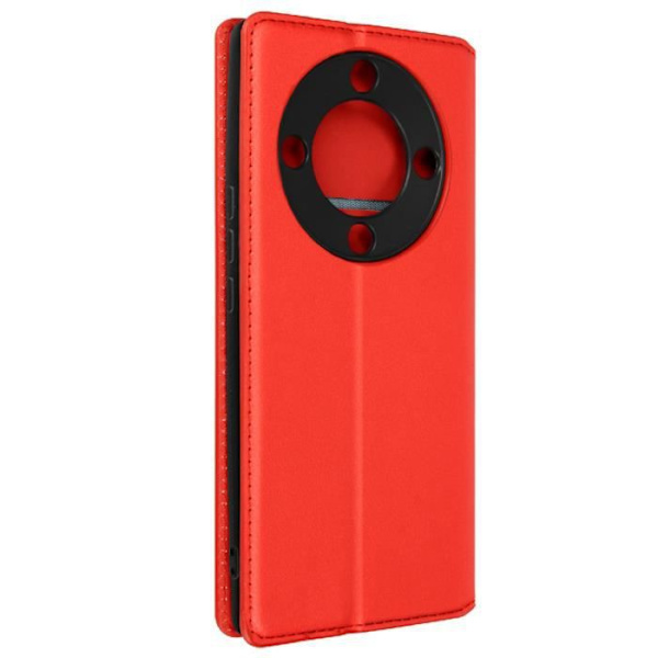 AVIZAR Fodral för Honor Magic 5 Lite 5G och X9a - Röd - Hårt skal - Stativfunktion Röd