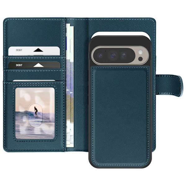 Etui för Google Pixel 9 Pro XL Avtagbar Coque Mayaxess Blå Blå