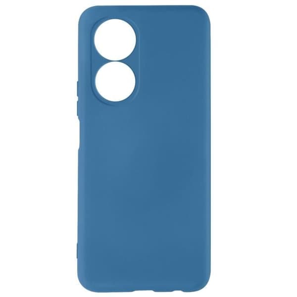Coque - Honor - X7 - Silikon Semi-hård - Stötskydd - Soft-touch Ytfinish Blå