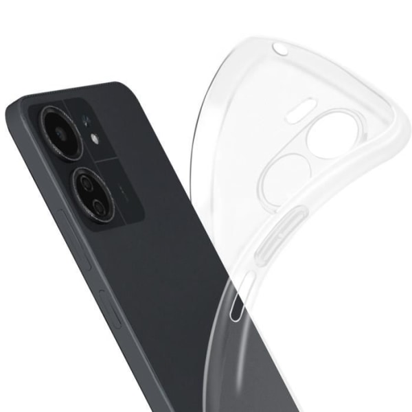 Fodral till Xiaomi Redmi 13C Mjuk och flexibel silikon Transparent Transparent