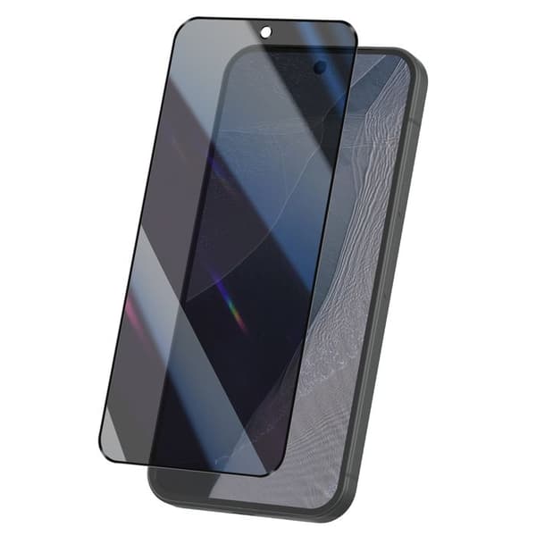 Hærdet Glas til Google Pixel 11 Pro XL Anti-Spion og Stødabsorberende Beskyttelse Sort Transparent Svart
