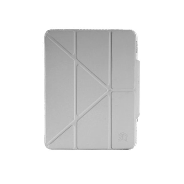 Origami-fodral - STM - iPad 10,9" (2022) - Grå - Stötskydd - Inbyggt ställ Grå