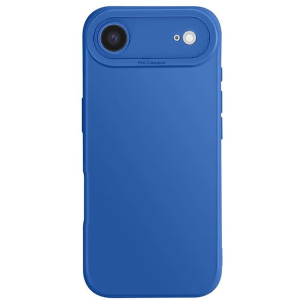 Siliconfodral för iPhone Air med förstärkt kamerablock Blå Blå