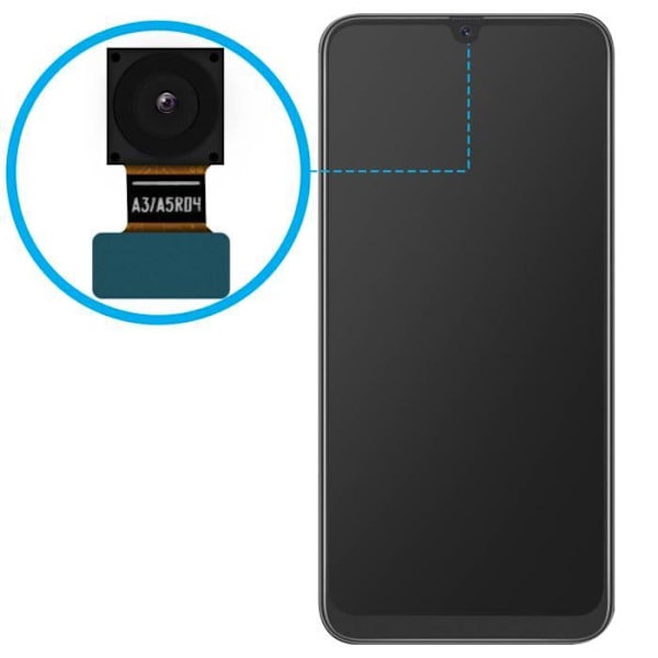 For-At Kamera - Samsung - Galaxy A50 - Sort - 10 g - 100% Ny Svart