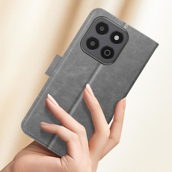 Honor X6b - Klipsikansi ja Video Tukituki Harmaa Grå