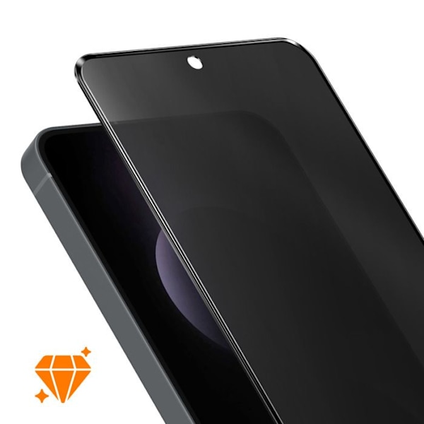 Sikkerhedsglas til Samsung Galaxy S25 Edge Anti-spion iMak Sort Svart