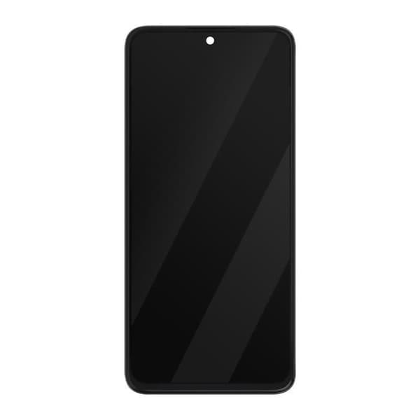 LCD-skärm - Xiaomi - Redmi Note 12 Pro 4G - Svart - Härdat glas - Förmonterad på chassi Svart