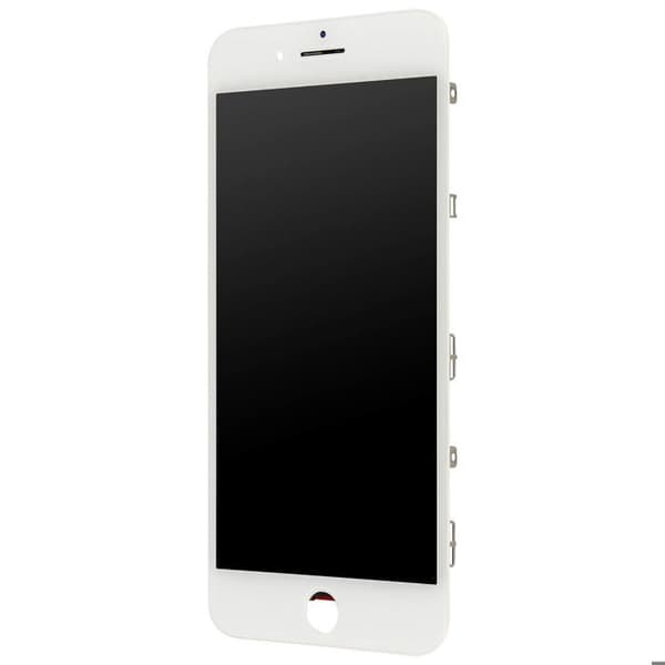LCD-skärm + Touchglas - AVIZAR - iPhone 7 Plus - Vit - Komplett Ersättning - Lätt att Installera Vit