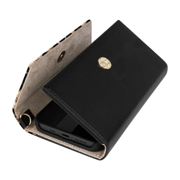 iPhone 12 och 12 Pro Pouch Korthållare Magnetic Shell Ideal of Sweden svart