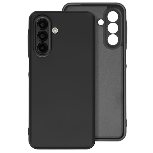 Coque til Samsung Galaxy A26 Semi-hårdt Soft-touch Anti-fingeraftryk Sort Svart