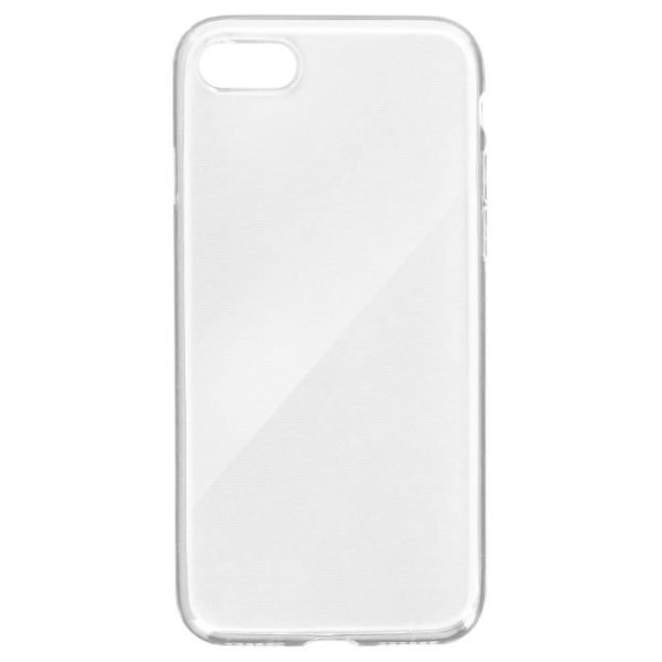 Transparent baksida + film av härdat glas iPhone 7 och iPhone 8 Transparent