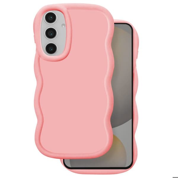 Coque - Candy - Samsung Galaxy S24 FE - Silikoneblød - Stødbeskyttelse - Moderne Design Rosa