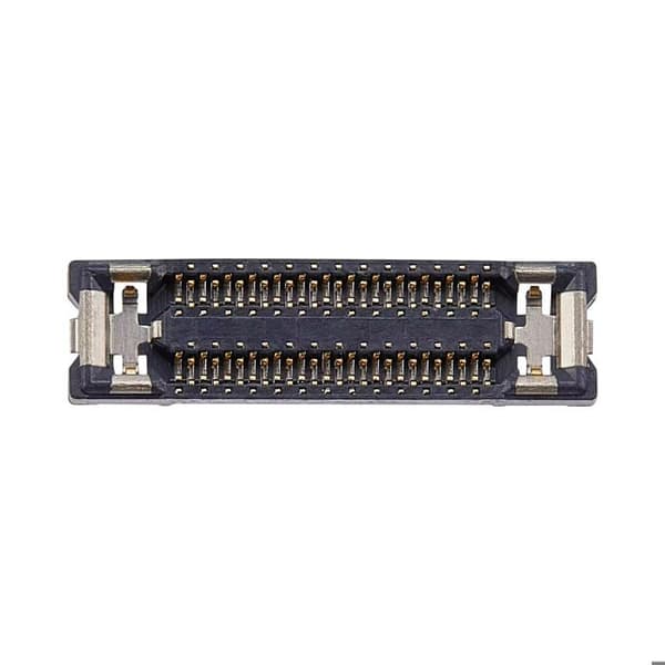FPC-stik til iPhone 16 Pro / 16 Pro Max LCD-skærm 52 ben sort Svart