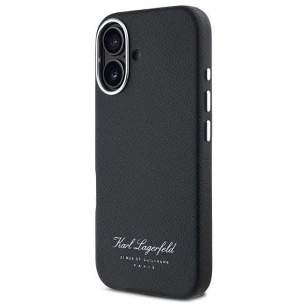 Karl Lagerfeld Hotel RSG - Coque til iPhone 16 (sort)