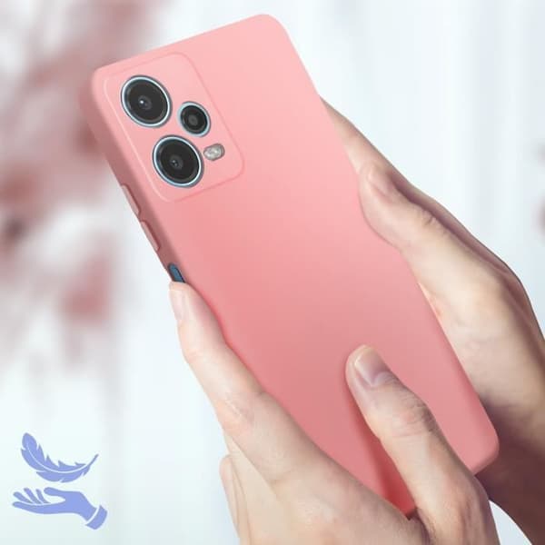 Coque - Xiaomi - Redmi Note 12 5G - Hybride - Semi-rigid silikone - Lyserød Rosa
