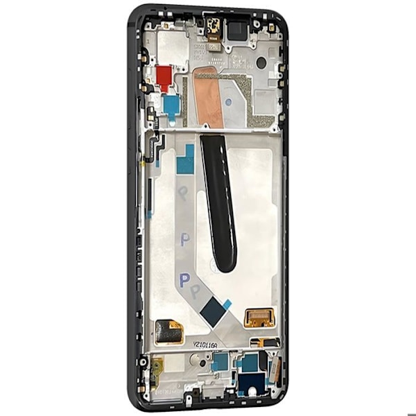 Skärm för Xiaomi Poco F3 LCD + Touch Glass + Xiaomi svart chassi Svart