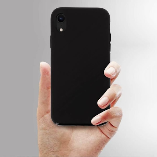 Skyddshölje - Apple - iPhone XR - Silikon - Polykarbonat - Ultra-tunn och lätt Svart