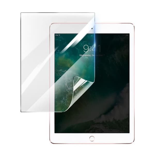 Skærmbeskyttelse - Apple iPad 7 2019 - Hydrogel Stødabsorberende - Ridsefrit - Selvreparerende Transparent