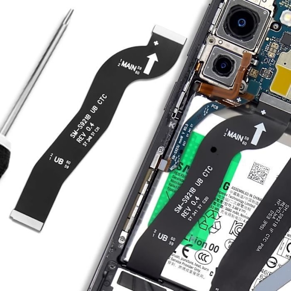 Skærm dække til Samsung Galaxy S24 Sort Svart