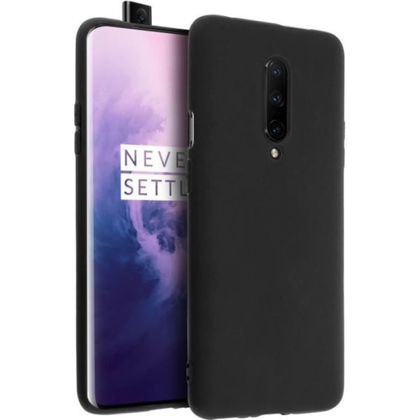 Coque - AVIZAR - Oneplus 7 Pro - Silikon Gel - Ultra Fin - Stötskydd Svart