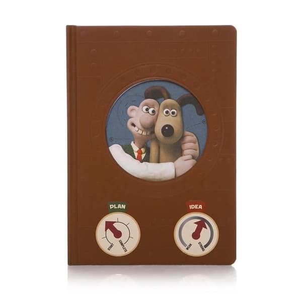 Cahier - Aardman - Wallace Og Gromit - Premium - Brun - Barn/Unisex