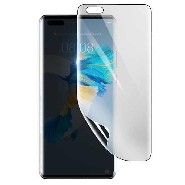 Näytönsuoja - 3MK - Huawei Mate 40 Pro Plus - Iskunkestävä Hydrogeeli - Läpinäkyvä - Naarmuuntumaton Transparent