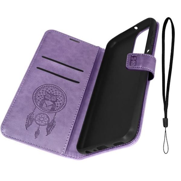 Etui, der er kompatibelt med Samsung Galaxy M23 5G Dream Catcher Purple Cover
