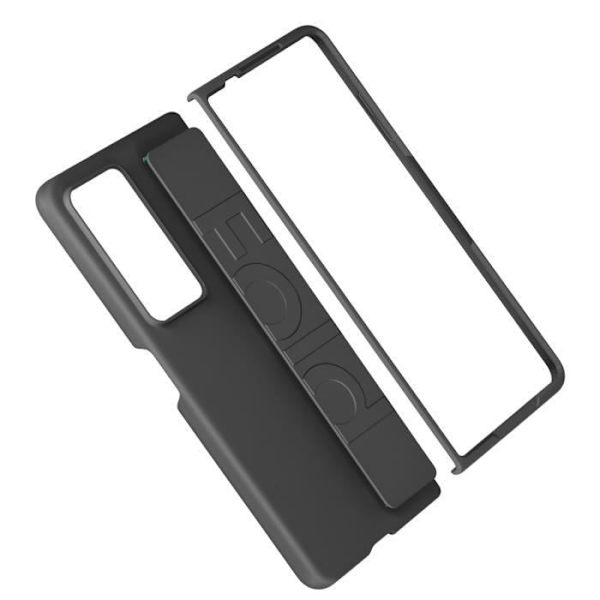Taske - AVIZAR - Honor Magic V2 - Halvstiv - Elastisk strop - Sort Svart