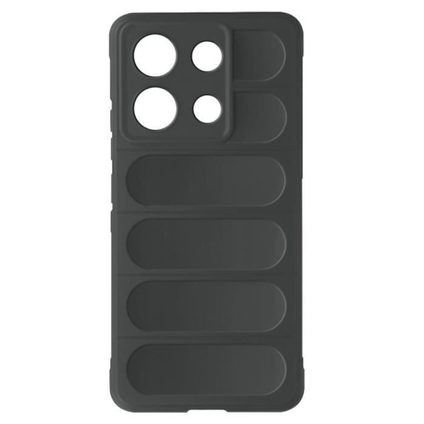 Fodral till Xiaomi Redmi Note 13 4G - AVIZAR - Halkskydd - Mörkgrå Grå