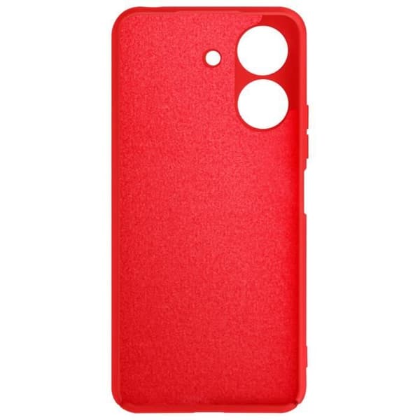 Fodral - AVIZAR - Xiaomi Redmi 13C - Röd - Halvstyv - Soft-touch Röd