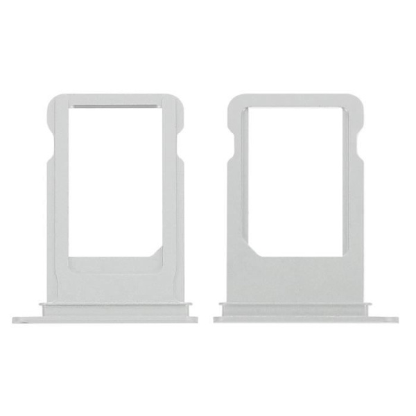 Tiroir för Nano SIM-kort - Apple - iPhone 6S - Silver - Ersättning - Tillbehör Pengar